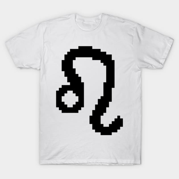 Leo pixel T-Shirt by ManicWax